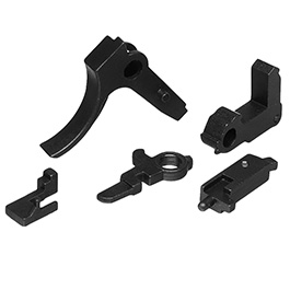 RA-Tech CNC Stahl Trigger Set f. Wei-ETech M4 / M16 Open Bolt GBB Serie