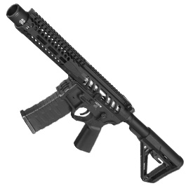 APS / EMG F-1 Firearms UDR-15 3G PDW eSilver Edge SDU-MosFet 2.0 Vollmetall S-AEG 6mm BB schwarz