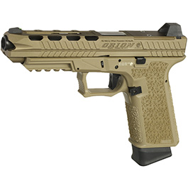 Poseidon Orion No. 3 Combat mit Metallschlitten GBB 6mm BB Tan