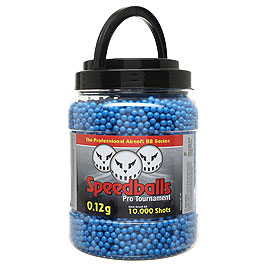 Speedballs Pro Tournament BBs 0,12g 10.000er Container Airsoftkugeln blau