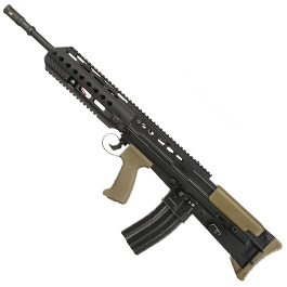 ICS / Angry Gun Customs L85 A3 Vollmetall S-AEG 6mm BB schwarz / oliv Bild 1 xxx:
