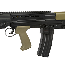 ICS / Angry Gun Customs L85 A3 Vollmetall S-AEG 6mm BB schwarz / oliv Bild 6