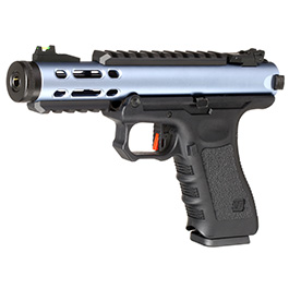 Wei-ETech Galaxy G-Series Metallschlitten GBB 6mm BB schwarz / blau