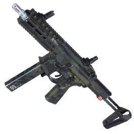 APS / EMG Noveske Space Invader 9mm Gen. 4 eSilver Edge SDU-MosFet 2.0 Vollmetall S-AEG 6mm BB Multicam Black