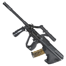 APS APUP A1 Military Evolution Bullpup Polymer S-AEG 6mm BB schwarz