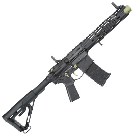 APS Patrol Rifle Phantom Green eSilver Edge SDU-MosFet 2.0 Vollmetall S-AEG 6mm BB schwarz / grün Bild 2