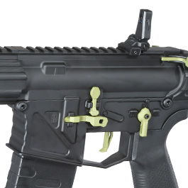 APS Patrol Rifle Phantom Green eSilver Edge SDU-MosFet 2.0 Vollmetall S-AEG 6mm BB schwarz / grün Bild 7