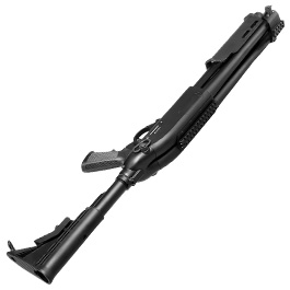 Jag Arms Scattergun BFG Double Barrel Pump Action Gas Shotgun 6mm BB schwarz Bild 7