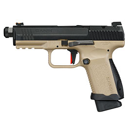 Kleinbild 2 Cybergun / AWC CANiK TP9 Elite Combat mit Metallschlitten GBB 6mm BB Dual Tone