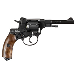 Gletcher NGT-A Revolver Vollmetall CO2 6mm BB dunkelgrau Bild 2