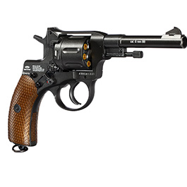 Gletcher NGT-A Revolver Vollmetall CO2 6mm BB dunkelgrau Bild 6