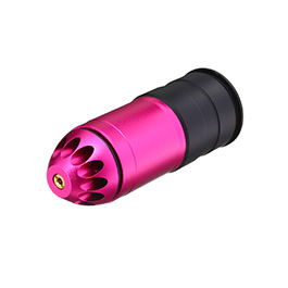 Nuprol 40mm Vollmetall Hlse / Einlegepatrone f. 120 6mm BBs purple