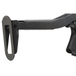 Cyma M870 Shotgun mit Stahl-Klappschaft Medium-Type Tri-Barrel Vollmetall Springer 6mm BB schwarz Bild 7