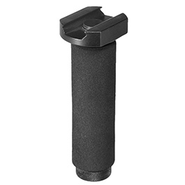 Swiss Arms Aluminium Frontgriff mit Moosgummi-Auflage f. 20 - 22 mm Schienen schwarz