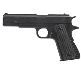 3D Plastik Patch mit Klettflche M1911 A1 Pistole schwarz