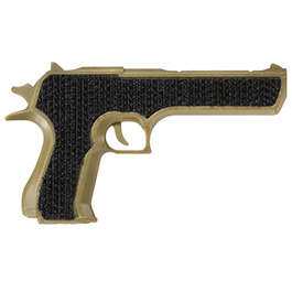 Nuprol 3D Plastik Patch Israel Eagle Pistole tan Bild 1 xxx: