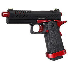 Vorsk Airsoft Hi-Capa 4.3 Vollmetall GBB 6mm BB Red Match