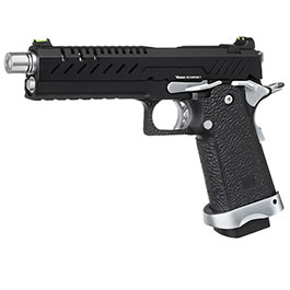 Vorsk Airsoft Hi-Capa 5.1 Vollmetall GBB 6mm BB Chrome Match