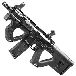 ASG / ICS Hera Arms CQR SSS Gen. 2 Vollmetall S-AEG 6mm BB schwarz
