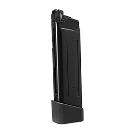 APS ACP / Combat Master GBB Magazin 23 Schuss m. Aluminium Bodenplatte schwarz - CO2-Version