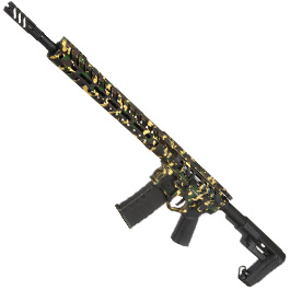 APS / EMG F-1 Firearms UDR-15 3G Demolition Ranch eSilver Edge SDU-MosFet 2.0 Vollmetall S-AEG 6mm BB Camouflage