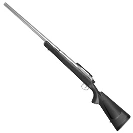 Kleinbild 1 APS / EMG Barrett Fieldcraft Gas Bolt Action Snipergewehr 6mm BB schwarz / silber