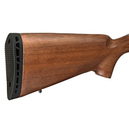 Kleinbild 10 APS / EMG Barrett Fieldcraft Gas Bolt Action Snipergewehr 6mm BB Echtholz / silber
