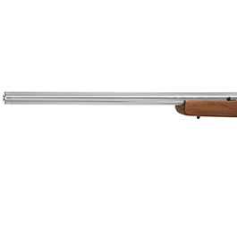 Kleinbild 6 APS / EMG Barrett Fieldcraft Gas Bolt Action Snipergewehr 6mm BB Echtholz / silber