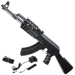 Ersatzteileset Cyma AK47 Tactical Softair Komplettset AEG 6mm BB schwarz