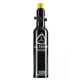 Ultrair 0,2L / 13ci HPA Tank mit Regulator 3000 PSI / 850 PSI schwarz