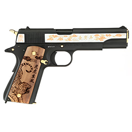 G&G GPM1911A1 Year Of The Tiger 2022 Vollmetall 6mm BB schwarz inkl. Holzschatulle Limited Edition Bild 3