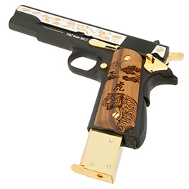G&G GPM1911A1 Year Of The Tiger 2022 Vollmetall 6mm BB schwarz inkl. Holzschatulle Limited Edition Bild 6