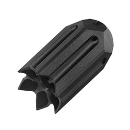 G&G BAMF Stealth Verbundkunststoff Flash-Hider schwarz 14mm-