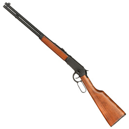 Double Bell M1894 Western Rifle mit Hülsenauswurf Vollmetall CO2 6mm BB schwarz - Echtholz-Version Bild 1 xxx: