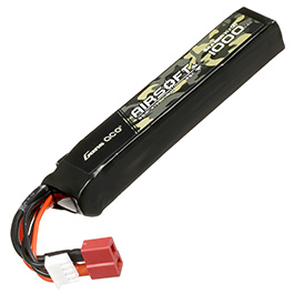 Gens Ace Airsoft LiPo Akku 11,1V 1000mAh 25C / 80C Stock-Tube Type m. T-Stecker Anschluss