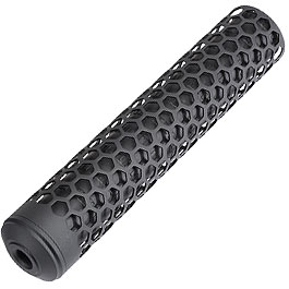 Action Army Hive Aluminium Sound Suppressor 14mm- f. AAC T10 Sniper schwarz