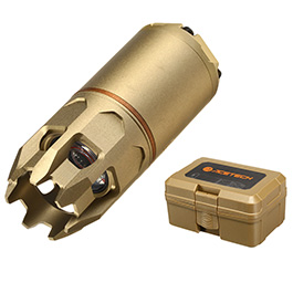 Acetech Raider Tracer Unit mit Bifrost M Multi-Color Flame Effect Flasher Unit inkl. Akku 14mm- tan