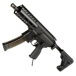 Sig Sauer ProForce MPX 4,5 Zoll Vollmetall Airsoft HPA-Wolverine 6mm BB schwarz
