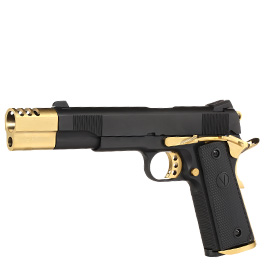 Vorsk Airsoft VP-X 1911 Vollmetall GBB 6mm BB Gold Match