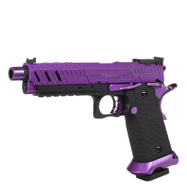 Vorsk Airsoft Hi-Capa 5.1 Vengeance Vollmetall GBB 6mm BB schwarz / purple