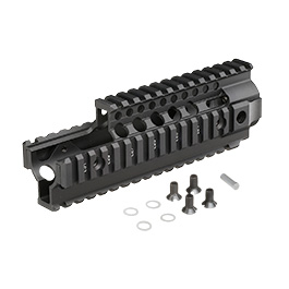 MadBull / Daniel Defense M4 Carbine / CQB Aluminium OmegaX Rail RAS 7.0 Zoll FSP schwarz