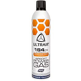 Ultrair Airsoft Power Gas 164 PSI Medium Power Orange Gas 570ml - ohne Silikon