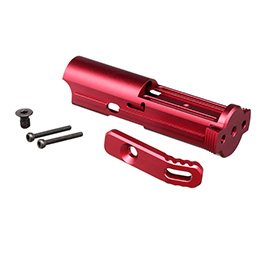 C&C Tac CNC 7075 Aluminium BlowBack Unit Infinity Lightweight f. Action Army AAP-01 rot