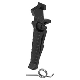 VFC Aluminium QRS Straight Trigger schwarz f. M4 / M16 AEG / S-AEG Gewehre