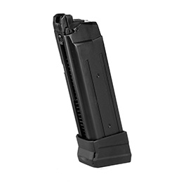 APS / EMG F1 Firearms BSF19 GBB Magazin 23 Schuss m. EMG Aluminium Bodenplatte schwarz - Softairgas-Version