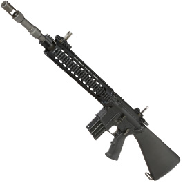 GHK Colt MK12 Mod 1 SPR Vollmetall Gas-Blow-Back 6mm BB schwarz - Forged Receiver Edition