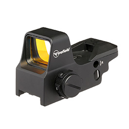 Firefield Impact XL Reflex Sight Red-Dot mit 4 Absehen LPZ inkl. 20 - 22mm Halterungen schwarz