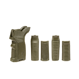 IMI M4 / M16 CG-2 Pistol Grip Griffstck mit Wechseleinstzen oliv f. VFC / WE / WA M4 GBB Serie