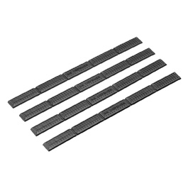 IMI M-LOK Soft Polymer Rail Cover Set (4 Stck) schwarz