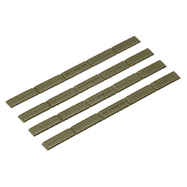 IMI M-LOK Soft Polymer Rail Cover Set (4 Stck) oliv